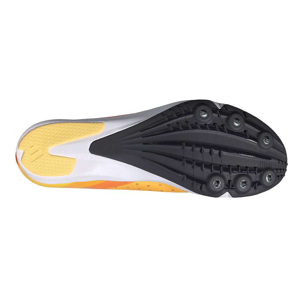 Distancestar Running Spikes Spark / Core Black / Zero Metallic - Achilles Heel