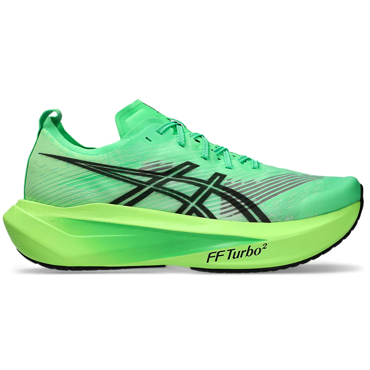 Megablast EKIDEN Running Shoes Vital Green / Black - Achilles Heel