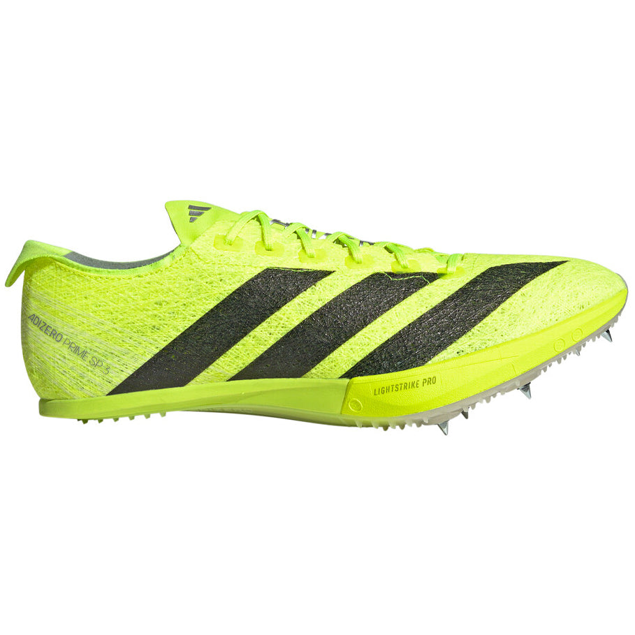 Adizero Prime SP3 Strung Running Spikes Lucid Lemon / Core Black / Halo Silver - Achilles Heel