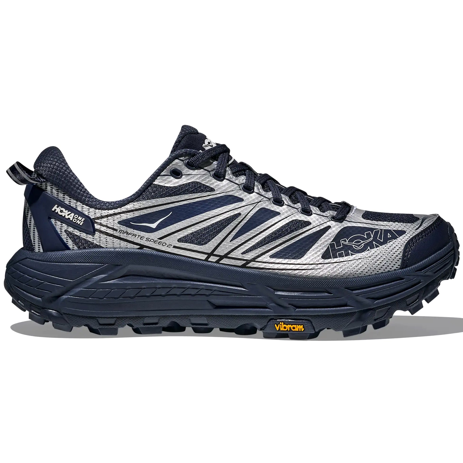 Mafate Speed 2 Origins Trail Shoes Varsity Navy / Silver - Achilles Heel