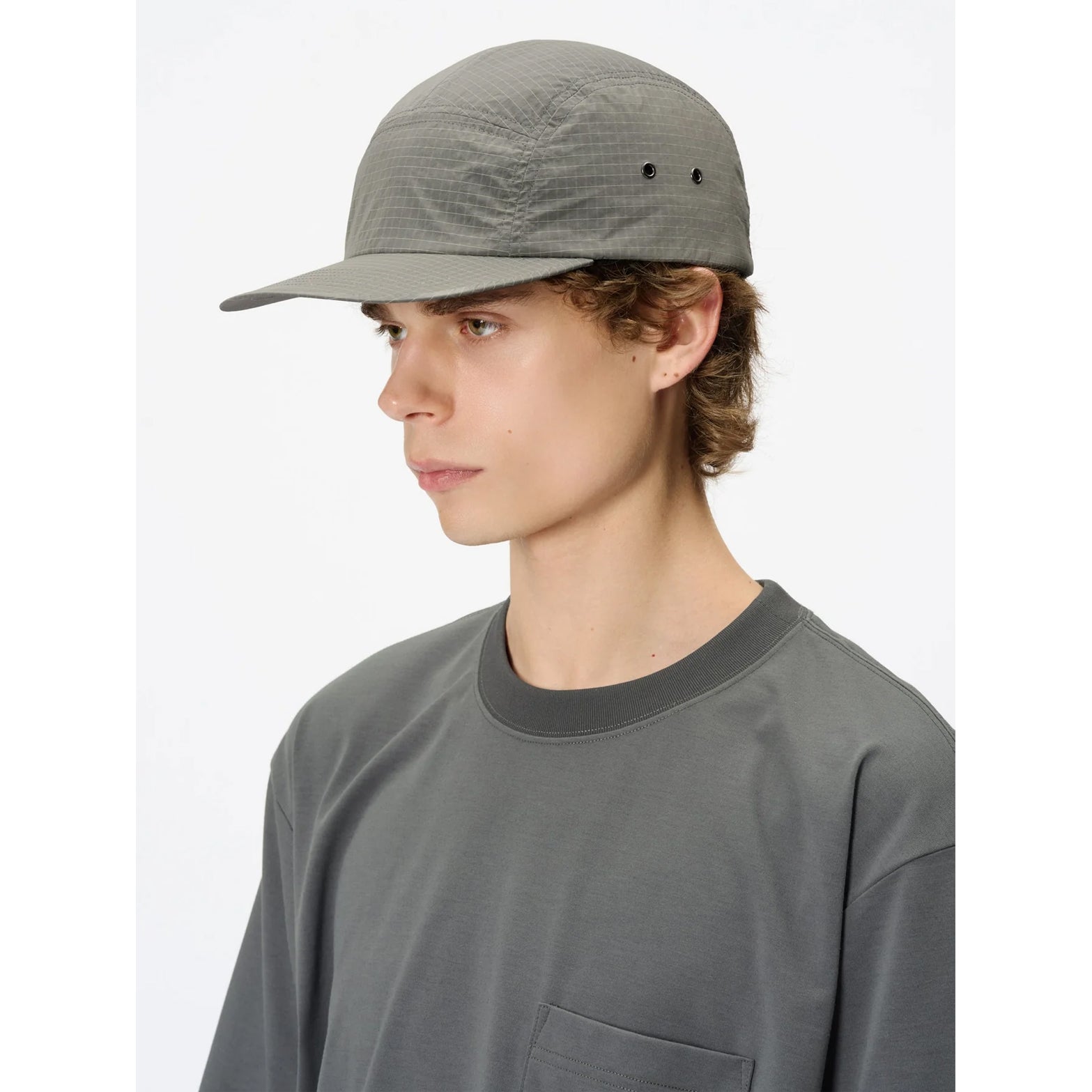 Dope Dyed Rip-Stop Wind Cap Moon Mist - Achilles Heel