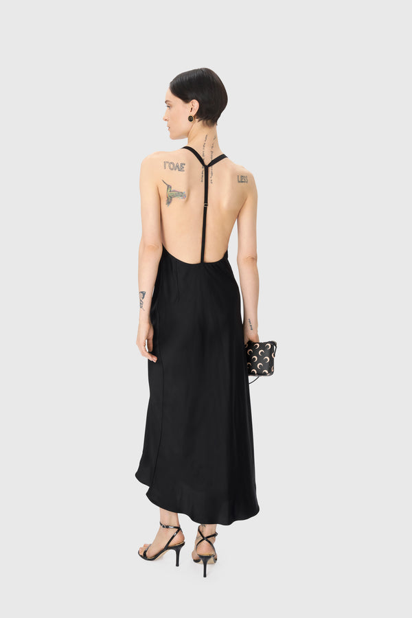 Satin Long Slip DreSS