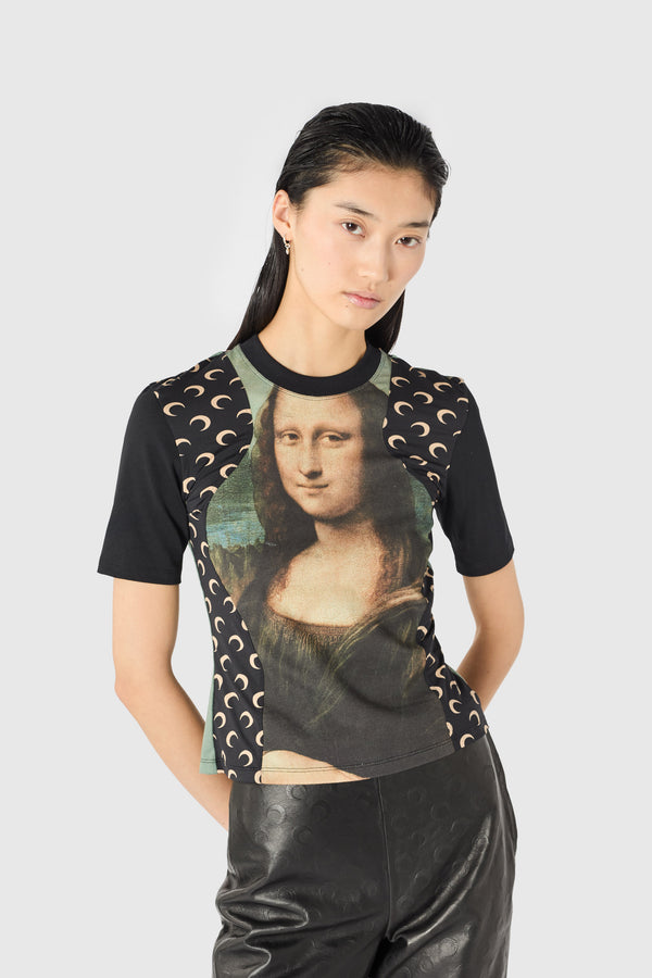 The Louvre Upcycled Baby-Fit T-Shirt Mona Lisa