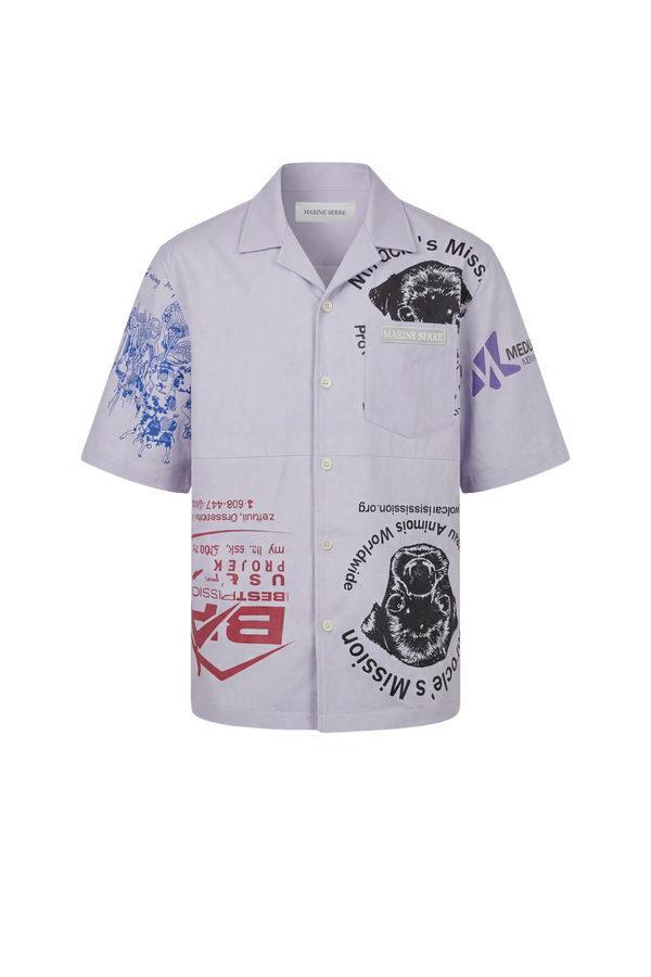 Upcycled scout tote bags ss bowling shirt