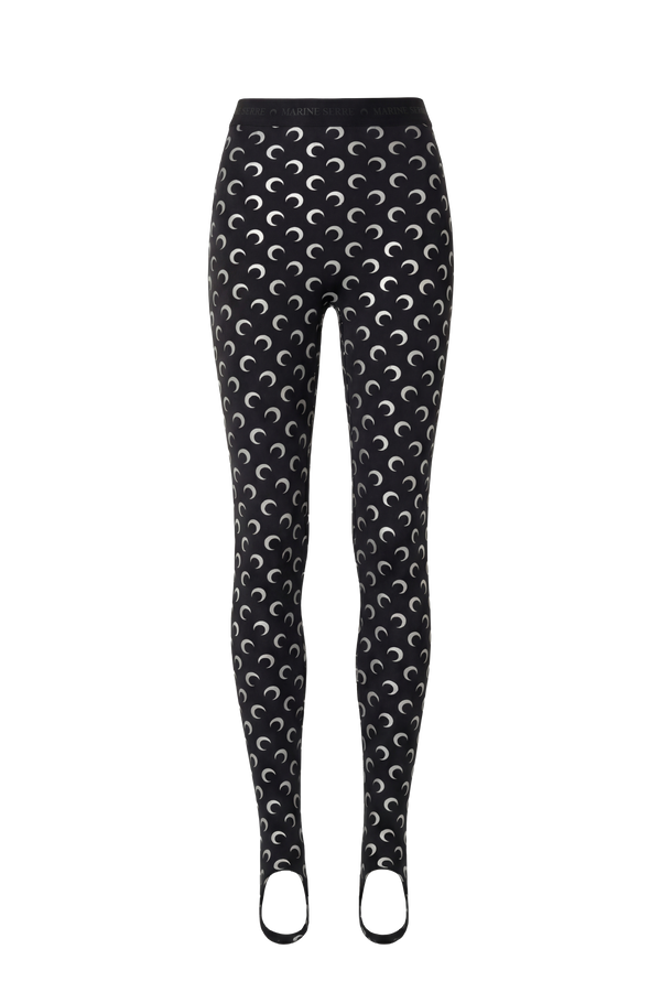 MOON FOIL PRINTED JERSEY LEGGING