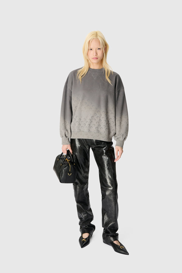 FADED MOON FLEECE RELAXED SWEATSHIRT