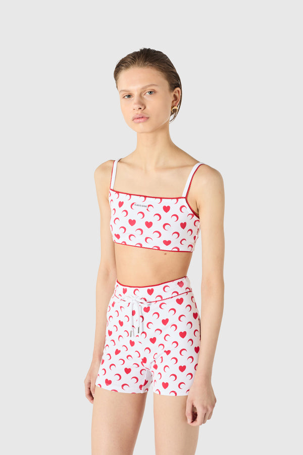 MOON HEART MINI SHORTS