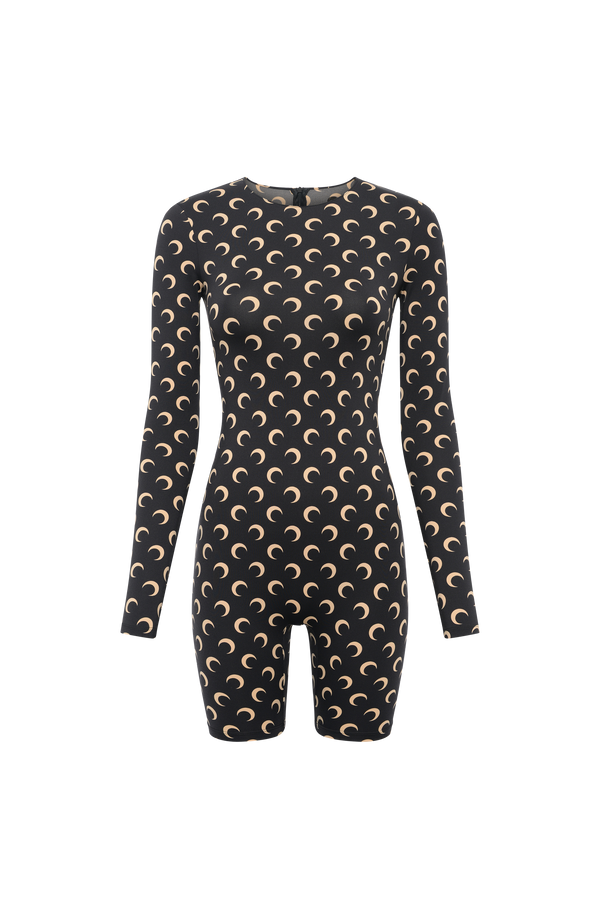 Recycled Moon Jersey Short Catsuit