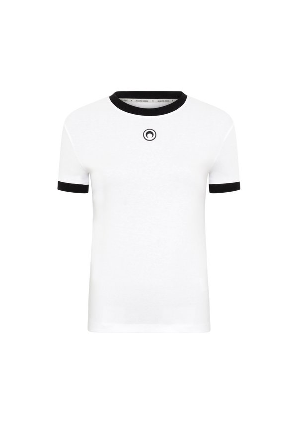 MOON LOGO BICOLOR JERSEY BABY FIT T-SHIRT