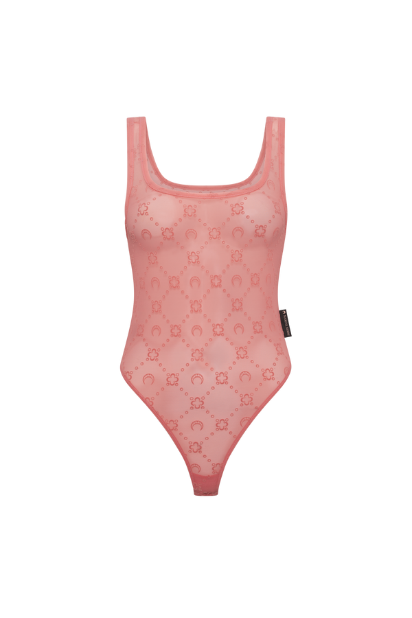 Recycled Mesh Flock Bodysuit