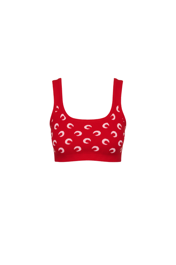 Moon jacquard bouclette bra organic cotton
