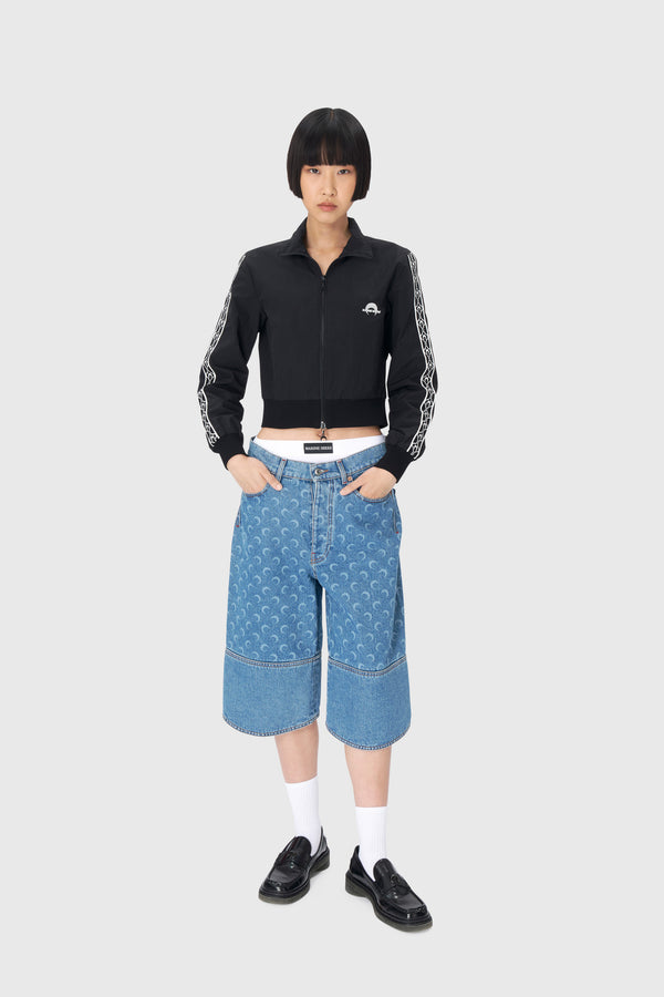 LIGHT BLUE DENIM BERMUDA