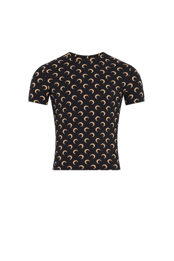 Recycled Moon Jersey Second Skin Short Sleeves Top