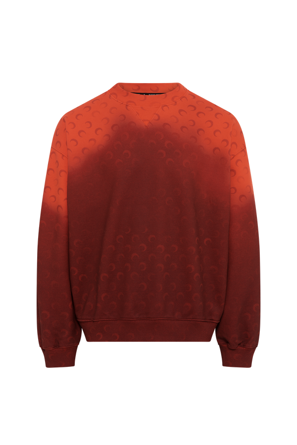 Moon Faded Fleece Oversized Sweatshirt