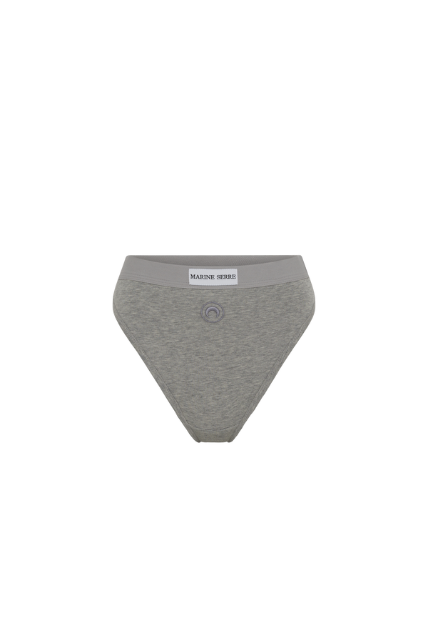 Moon Logo Stretched Jersey High-Waist Brief