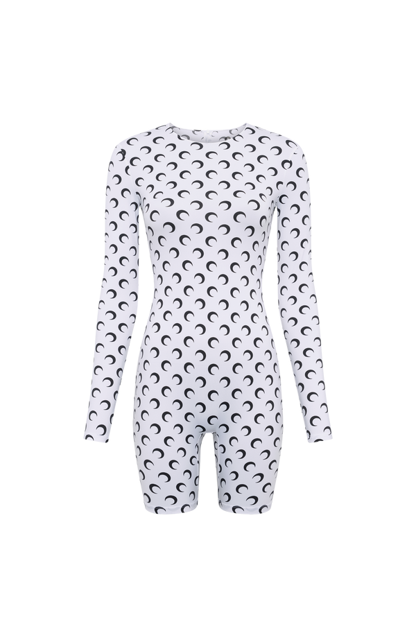 Recycled Moon Jersey Short Catsuit