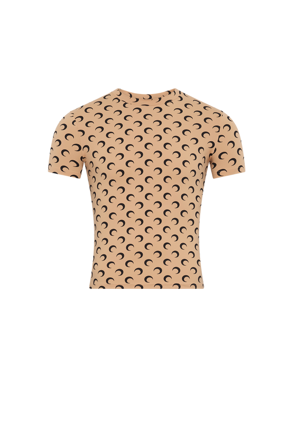Recycled Moon Jersey Second Skin Short Sleeves Top