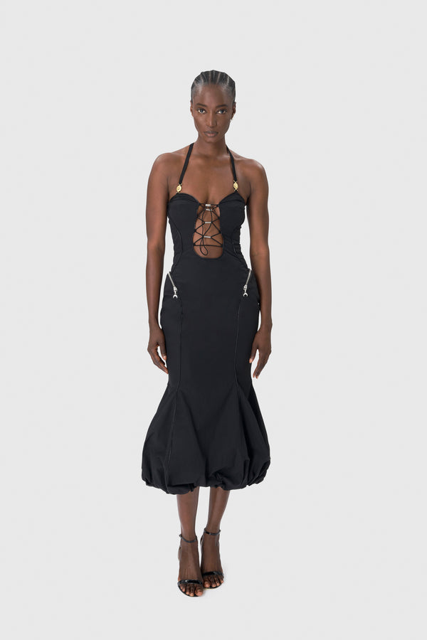 Recycled Nylon Long Dress