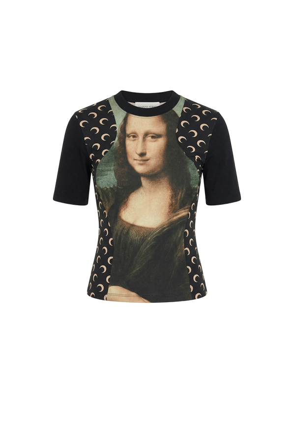 The Louvre Upcycled Baby-Fit T-Shirt Mona Lisa