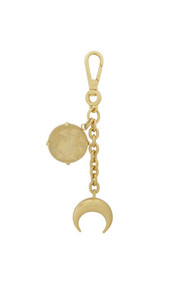 The Louvre Gold Key Holder Mona Lisa