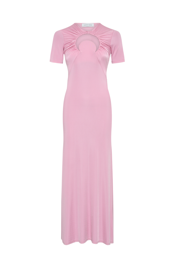 Moon gathered long dress